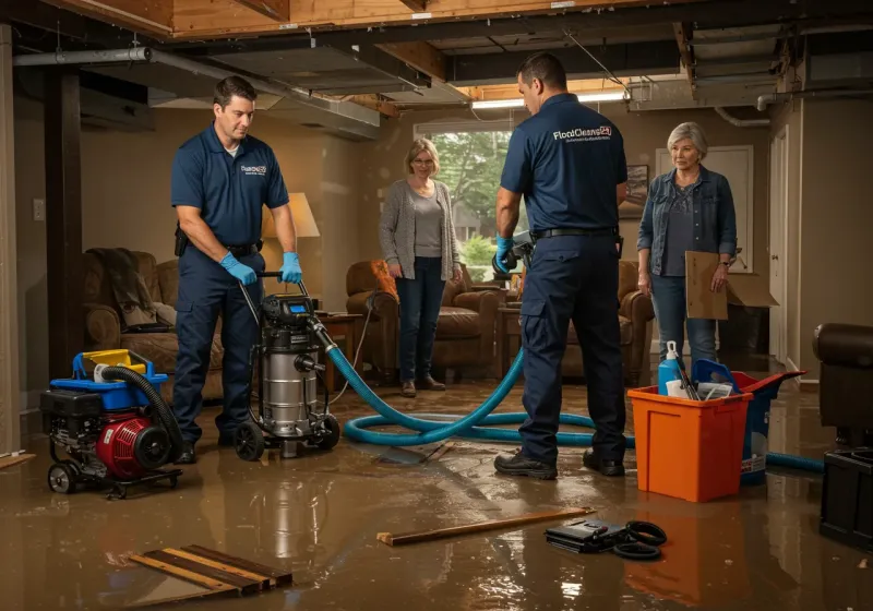 Basement Water Extraction and Removal Techniques process in Bamberg County, SC